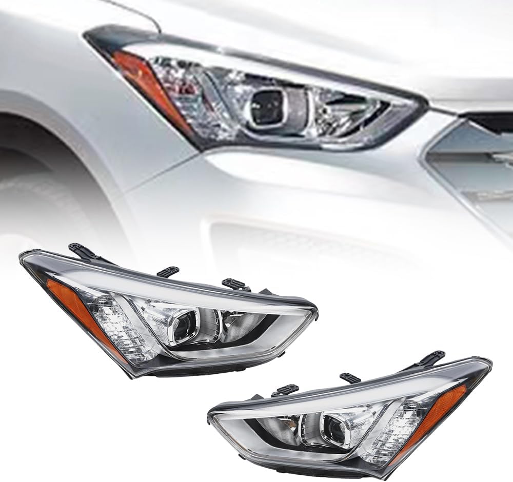 Amazon.com: Veloqua For 2013 2014 2015 2016 Hyundai Santa Fe Clear ...