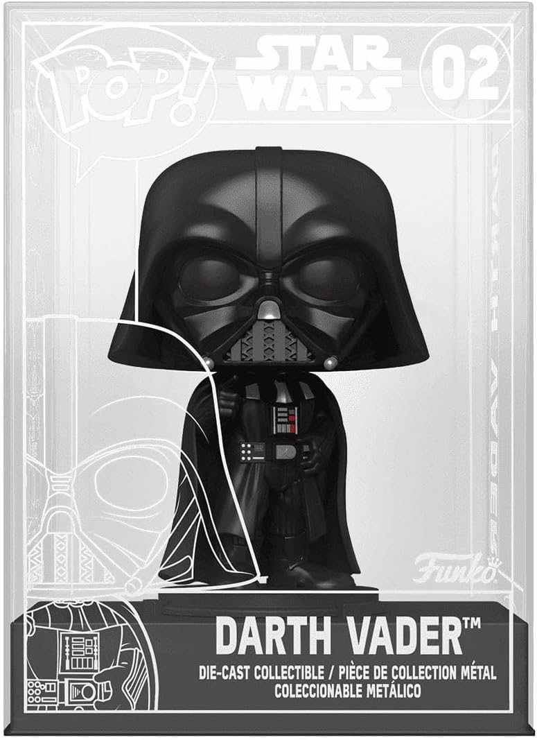 Funko Pop! Die-Cast Star Wars Darth Vader Funko Shop Exclusive Figure #02