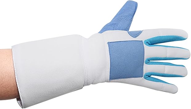 JIAHG Adult Youth Right Hand Padded Fencing Glove Breathable Knitted Anti Slip Training Fencing Glove Padded Hand Protection