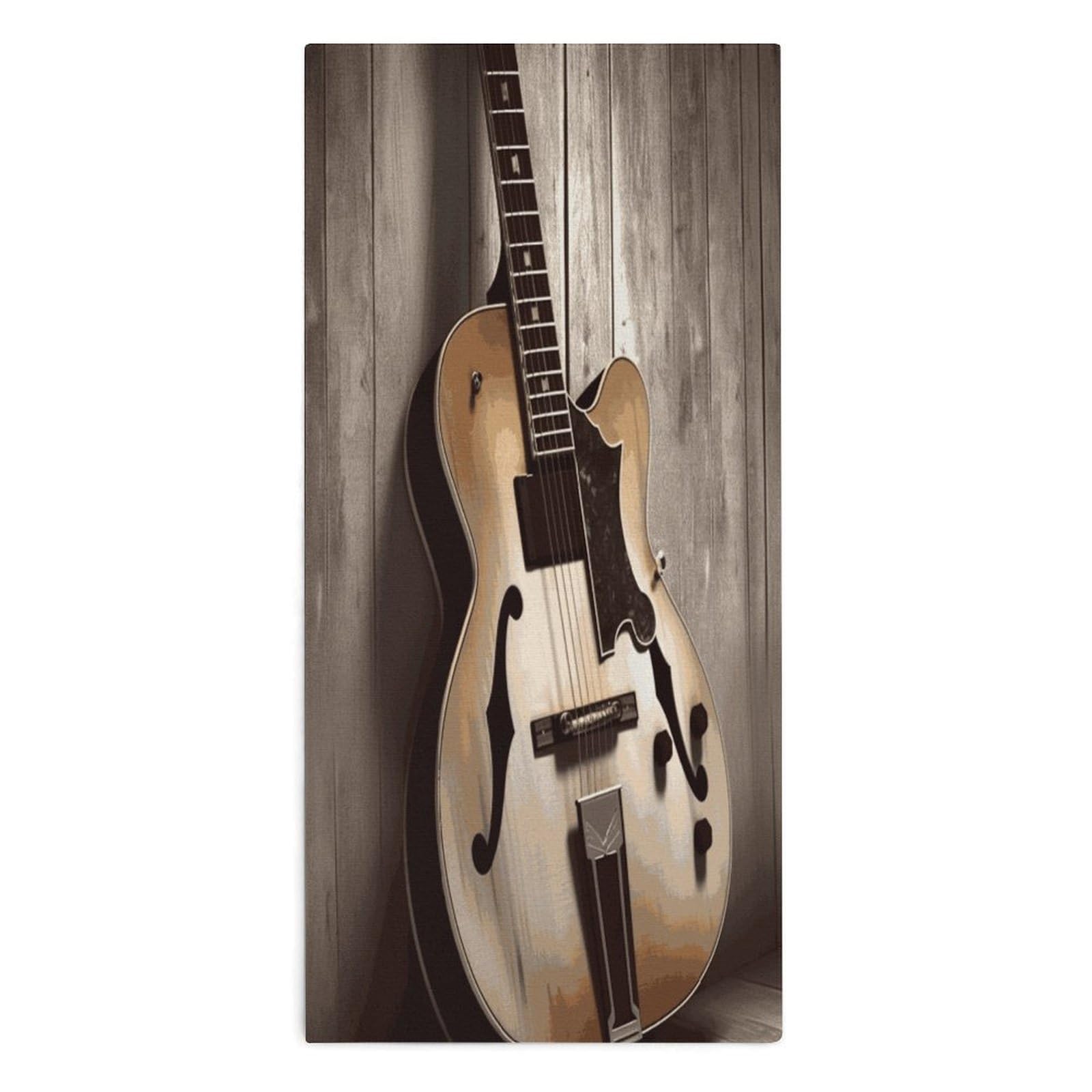 Btcowzrv Style Guitar Pictures Bath Towel Beach Towels Shower Towel