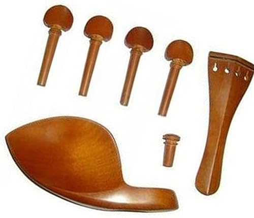 violin accessories Jujube Wood Violin Accessories Sets Chinrest Drawplates Replacement Parts