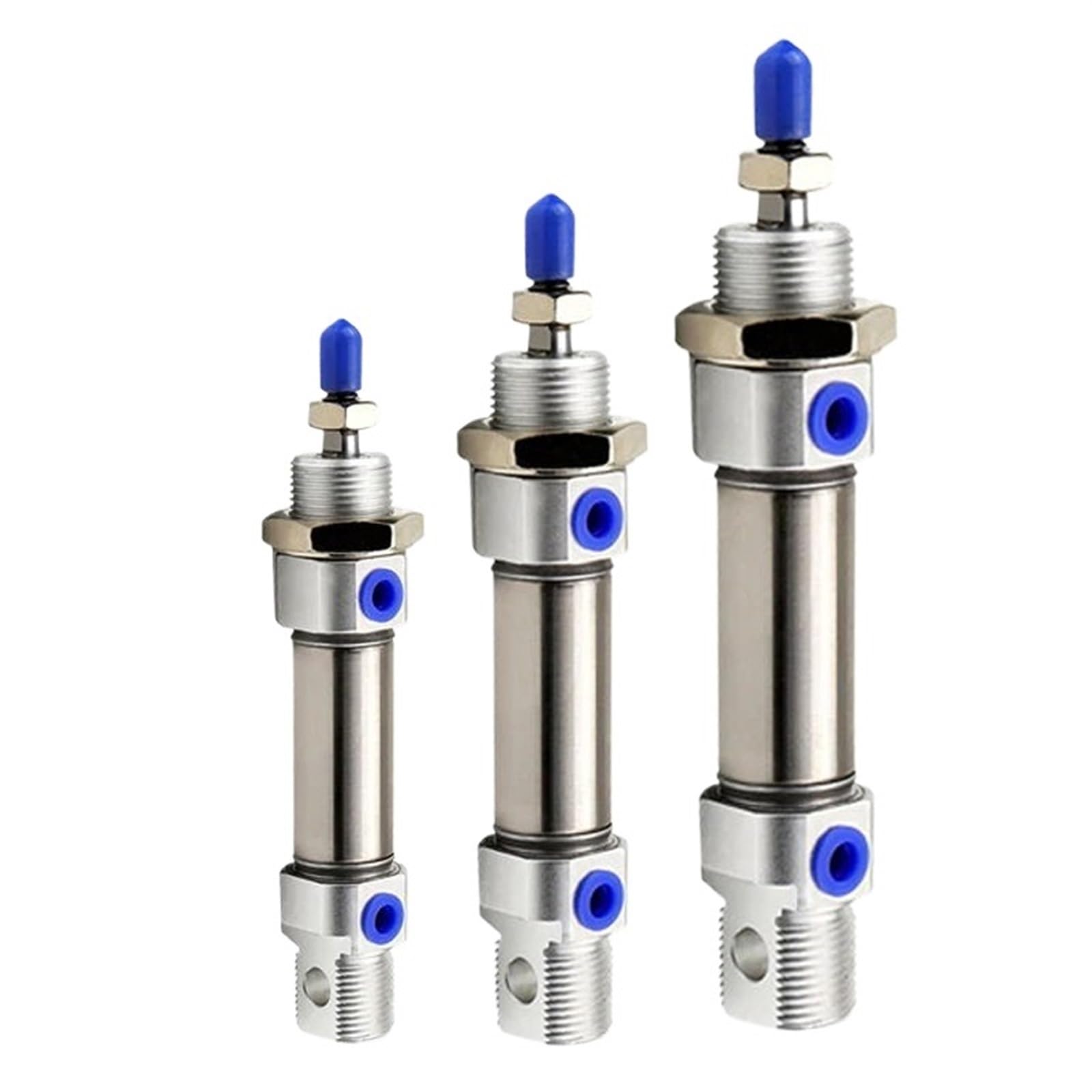 Cilindro de aire estándar C85 con vástago simple para movimientos lineales de alta precisión