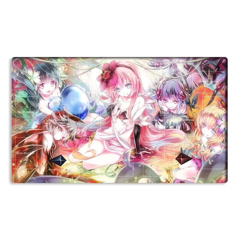 Amazon.com: New Mlikemat Playmat Traptrix Girls TCG CCG OCG