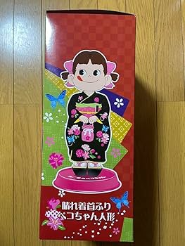 Amazon.co.jp: 不二家 首ふりペコちゃん人形 晴れ着 : おもちゃ