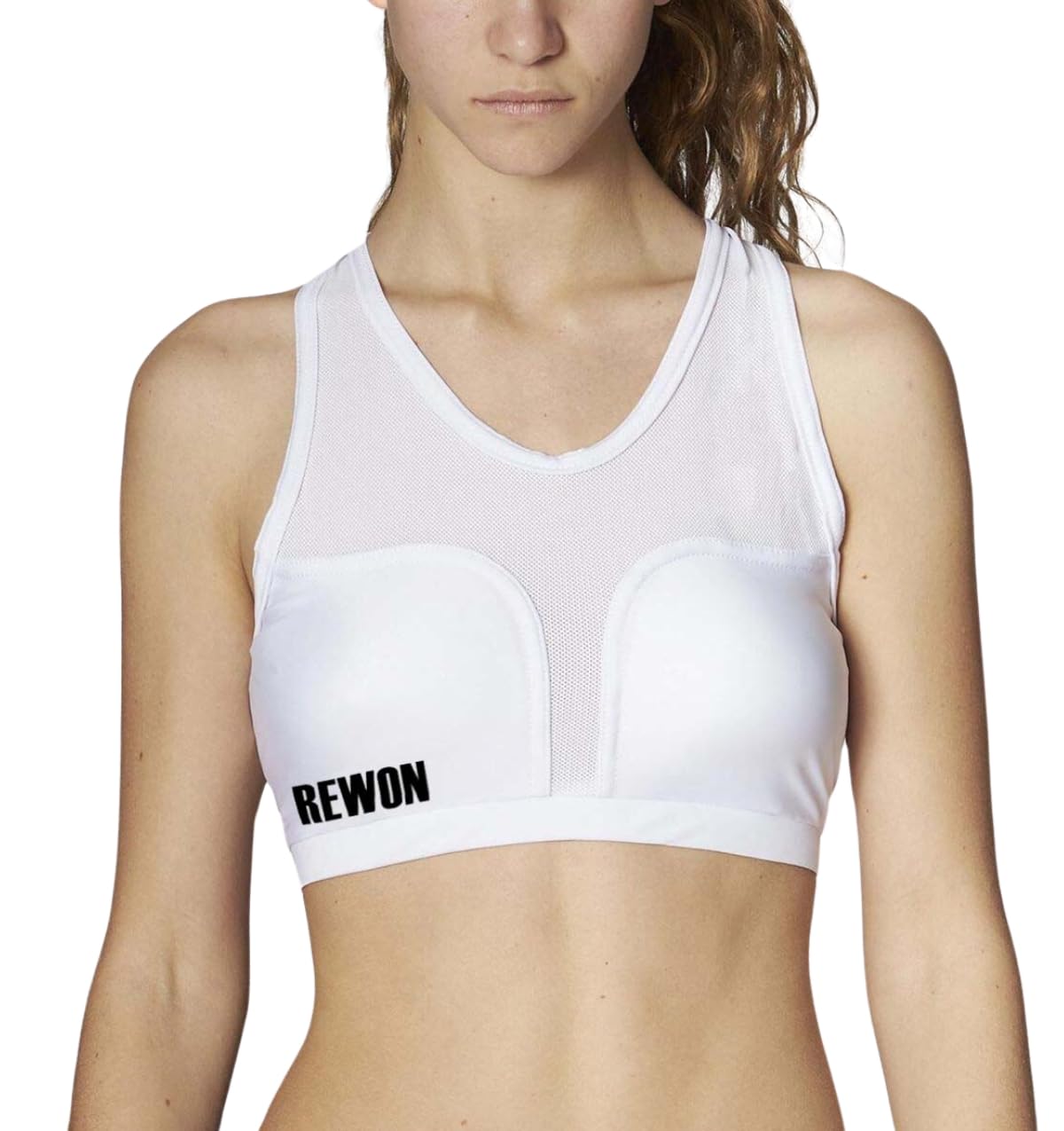 REWON Soutien Gorge Sport Femme, Brassiere Sport Anti Affaissement Parfaite pour Les de Combat, Kickboxing, MMA Muay Thai Karate Fitness