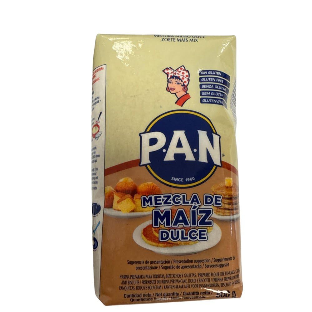 Harina PAN Mezcla de Maíz Dulce para Cachapas, Arepas y Bollos Venezolanos