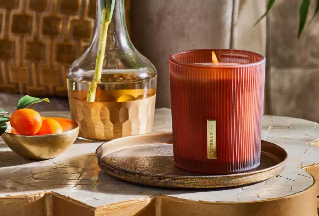 RITUALS Vela Perfumada de The Ritual of Mehr, 290 gr - Con Naranja Dulce y Madera de Cedro - Propiedades Energéticas y Estimulantes