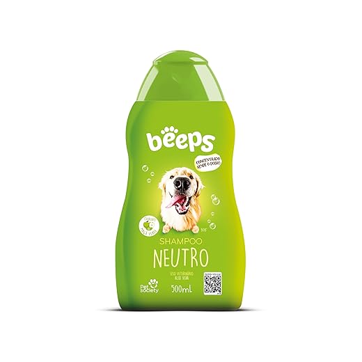 Beeps Shampoo Neutro 500ml Beeps para Cães