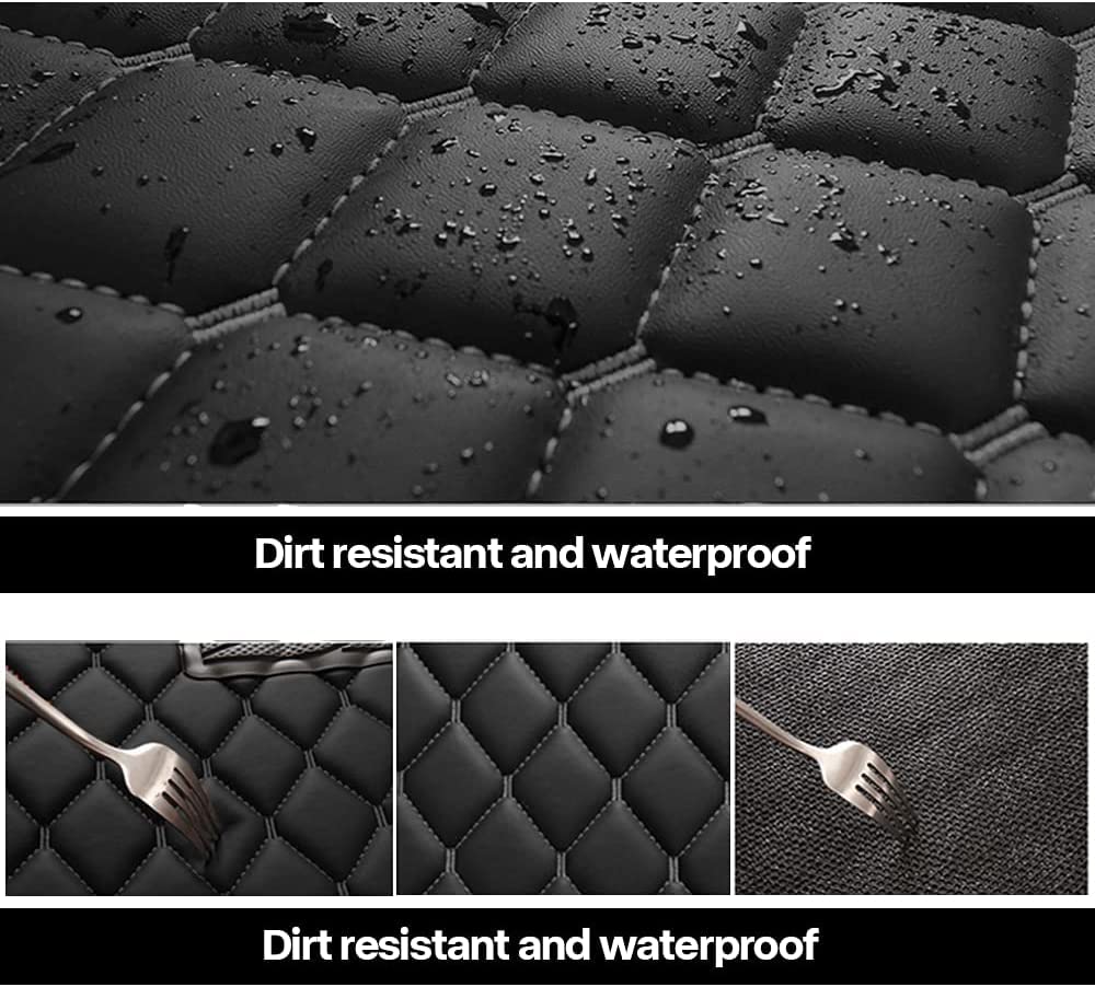 HARIN Copertura Totale Auto Tappeti per Toyota Yaris Cross 2021-2023, Antiscivolo Impermeabile Resistente Inodore Car Mats Lavbile Accessori Auto,A/Black