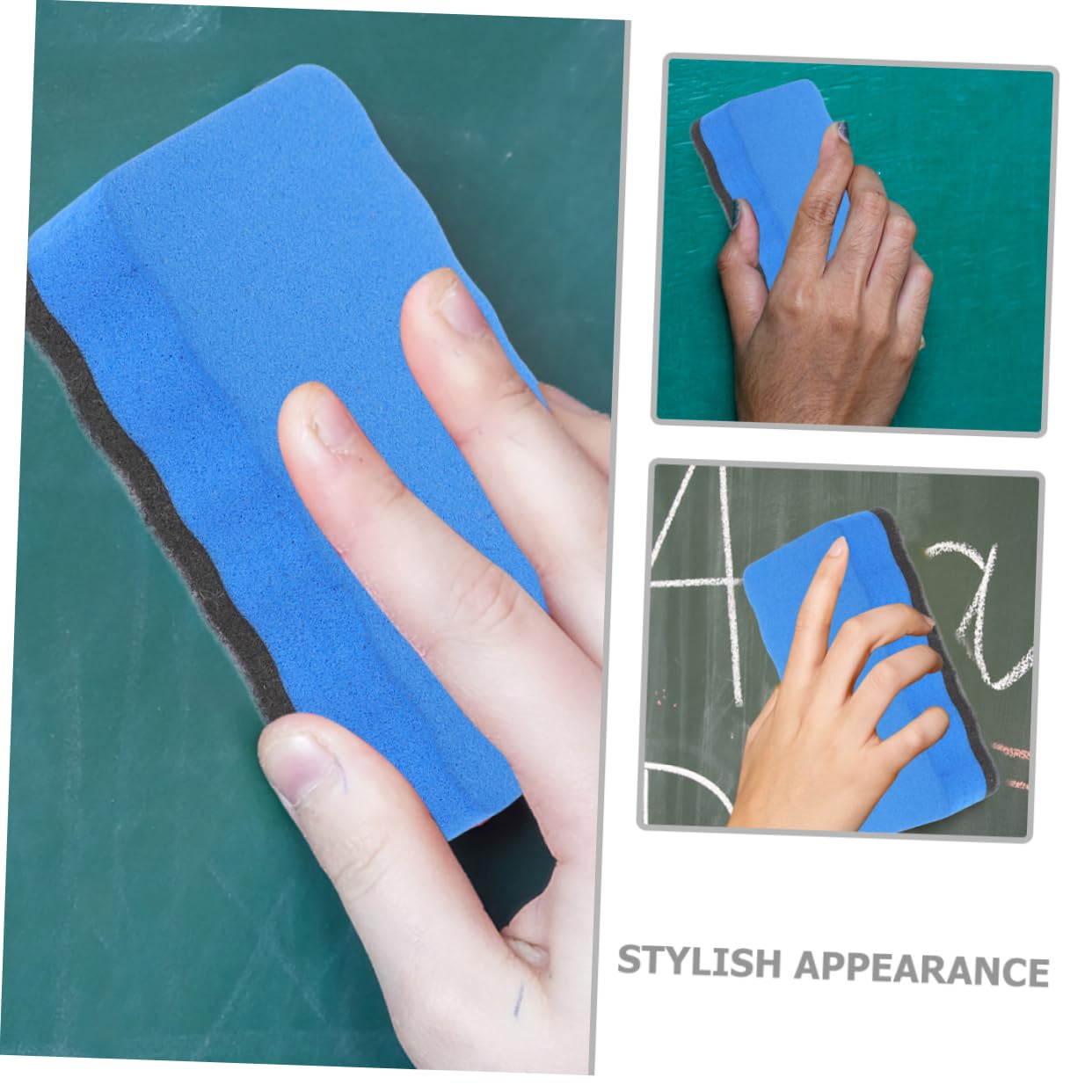 SHINEOFI 2 Sätze Whiteboard-radierer Weiße Tafelradierer Tafellöscher Büro Zubehör Whiteboards Whiteboard-radiergummis Für Das Klassenzimmer Radiergummis Fürs Büro Eva Blue Stück * 2