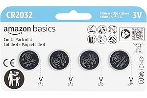 Amazon Basics CR2032 Lithium Coin Batteries For AirTags