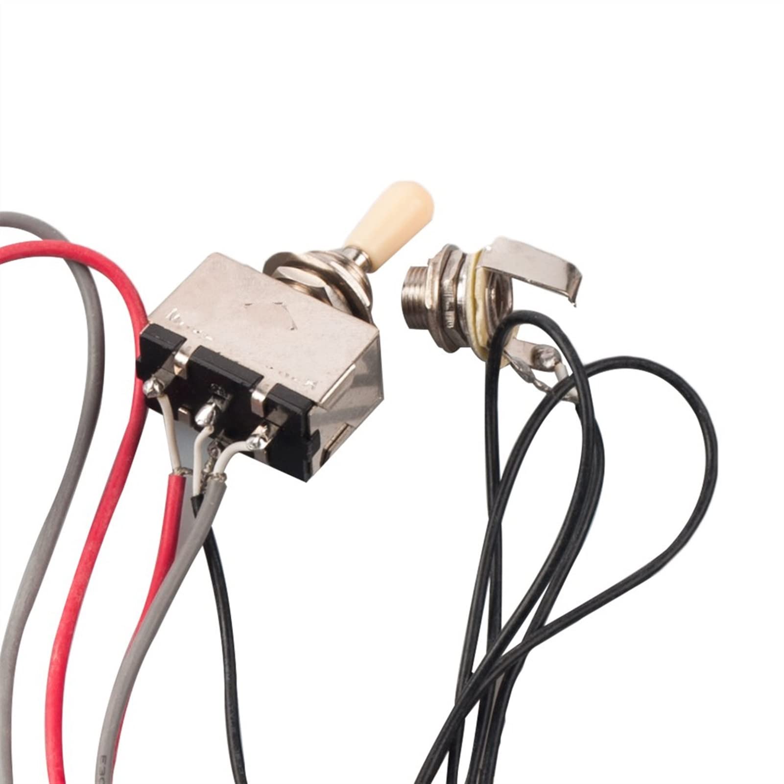 Harnais De Câblage De Guitare Préwired 500k Pot + Sortie + Convertisseur De Levage + Convertisseur 3 Voies Pour Lp Guitare faisceaux câbles guitare