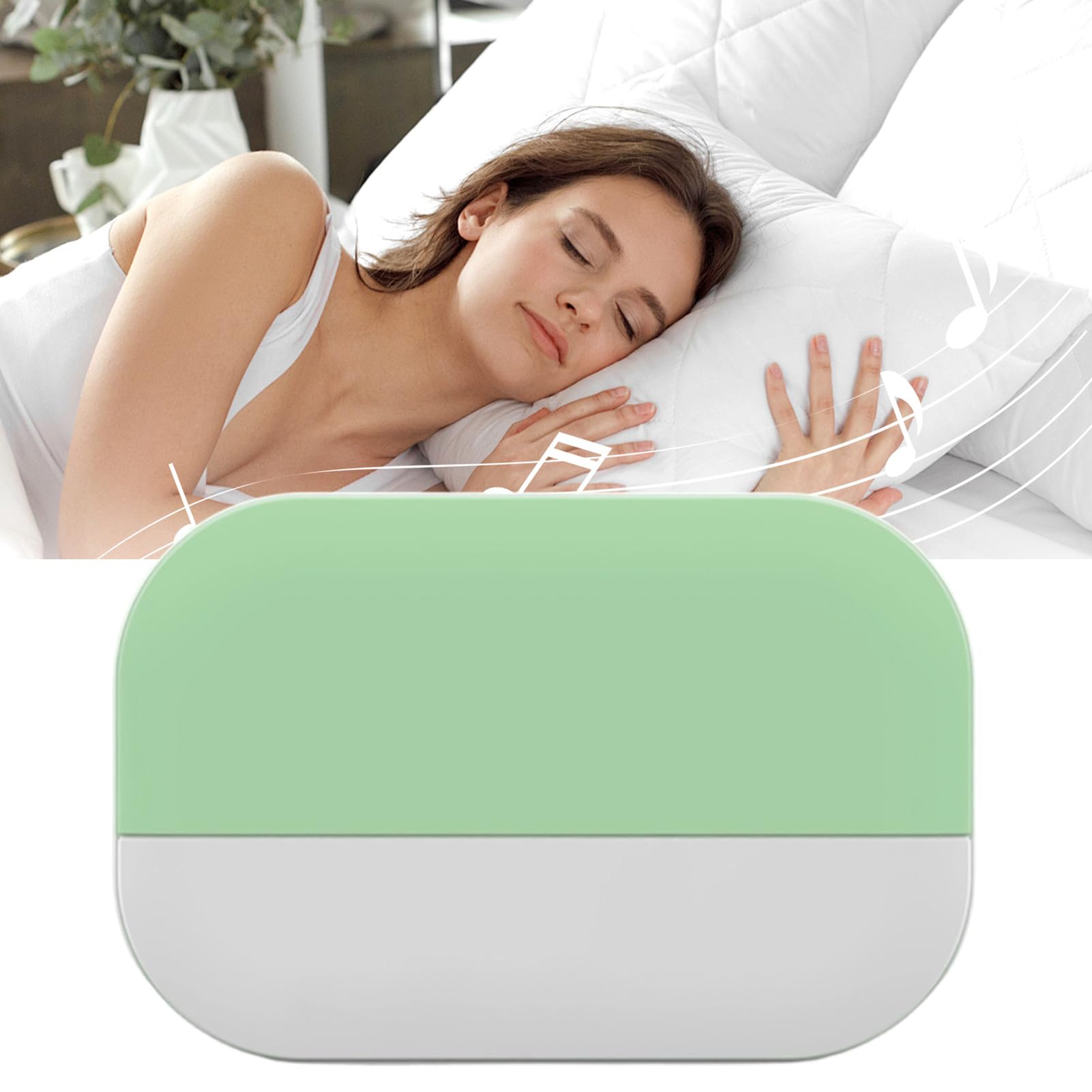 Altavoces de Almohada para Dormir Auriculares Inalámbricos | Altavoces de Almohada Ultrafinos para Dormir para Cama, Dormitorio, Mesilla, Hogar, Hotel, Camping, Viajeros, Profesionales