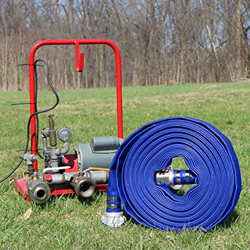 BISupply Discharge Hose 1in in by 100ft Flat Lay Sump Pump Discharge