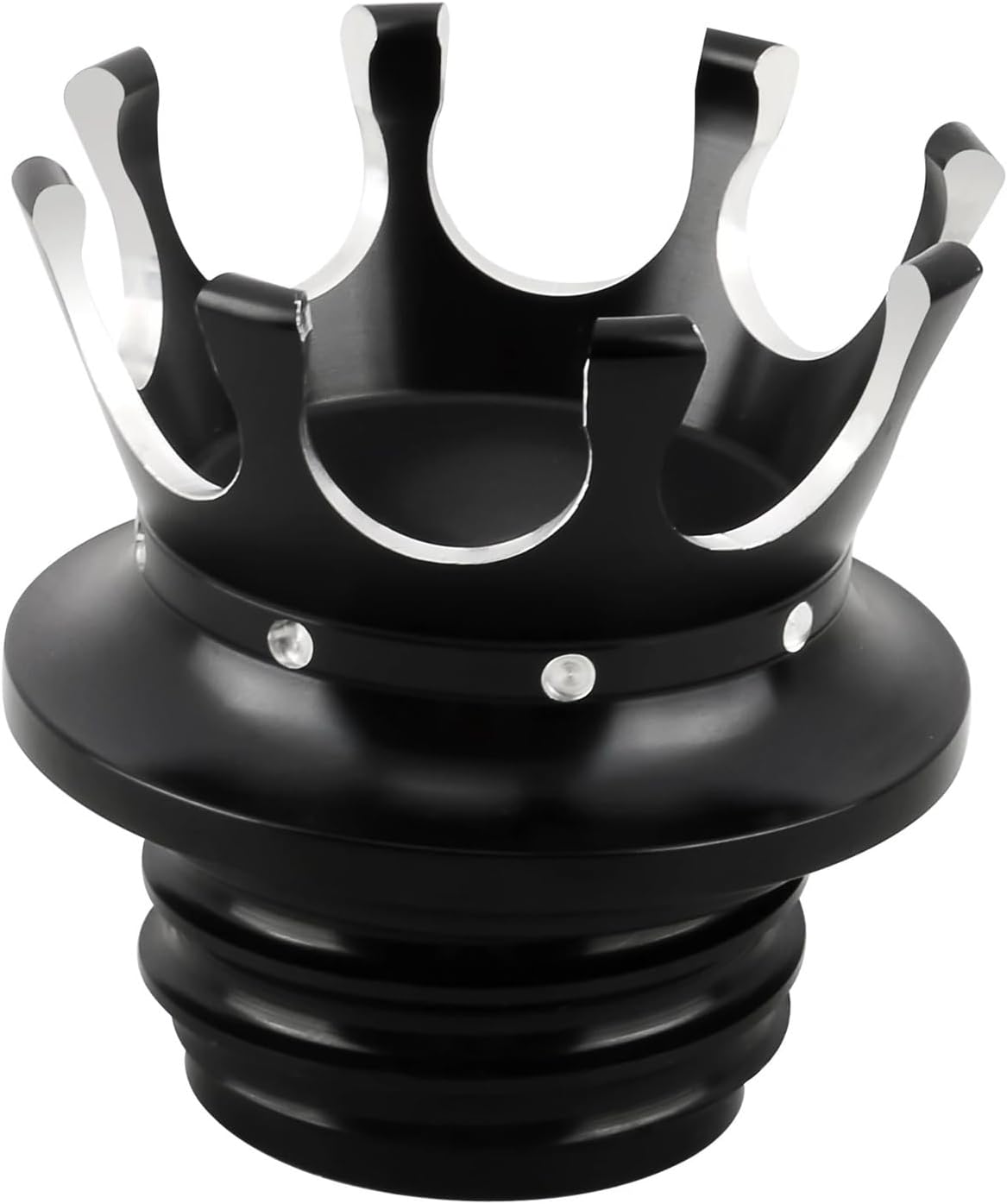Motorbike Petrol Tank Cap Motorcycle Accessories Crown Style Fuel Tank Cap for Harley Touring Softail Sportser Dyna Road King 883 1200 FLHR FLHX