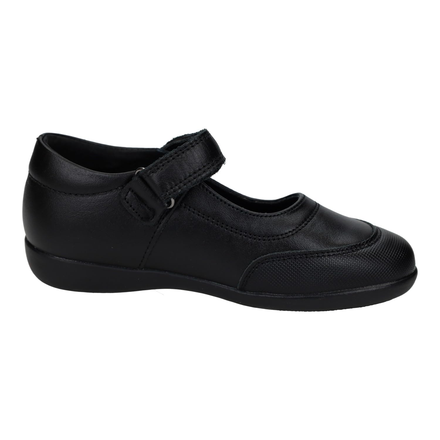 BONINO G01A-12 Zapatos Colegiales Niña Negro