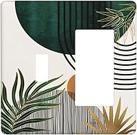 Vista 44 de Placa de pared de doble palanca de 2 cuadrillas con diamantes brillantes con diamantes, bonito ojo fucsia, placa frontal decorativa para dormitorio