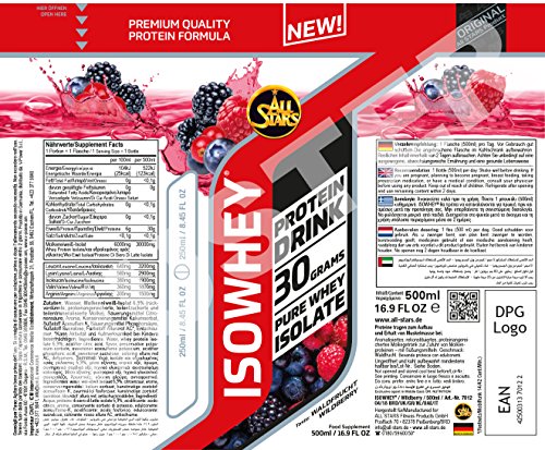 All Stars Isowhey Pure Whey Protein Isolate Drink, , , - Image 7