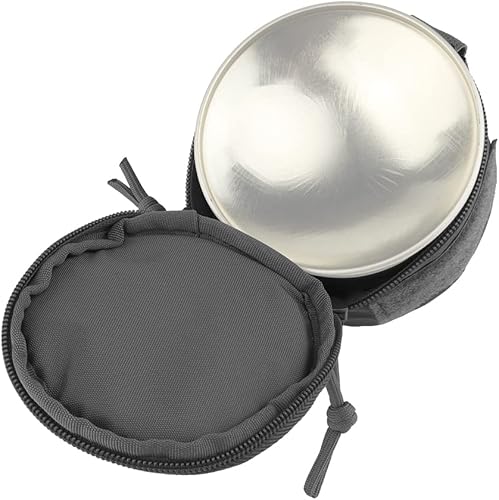 Miniatura 4 de WarmHeartting Recipiente de gas pequeñas bolsas para tanque de gasolina al aire libre, cubierta protectora para latas de combustible anticaídas,