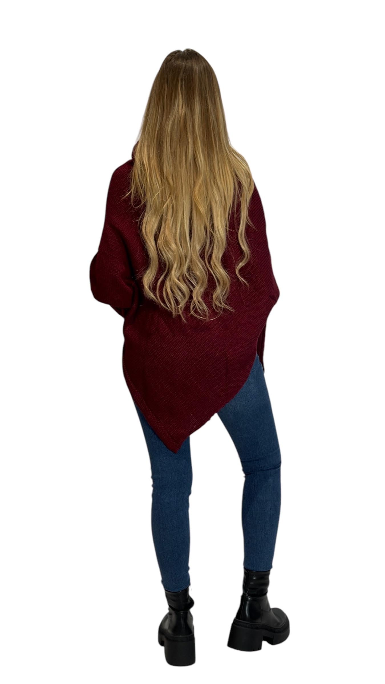 Mississhop Poncho Tricot Pull Cape