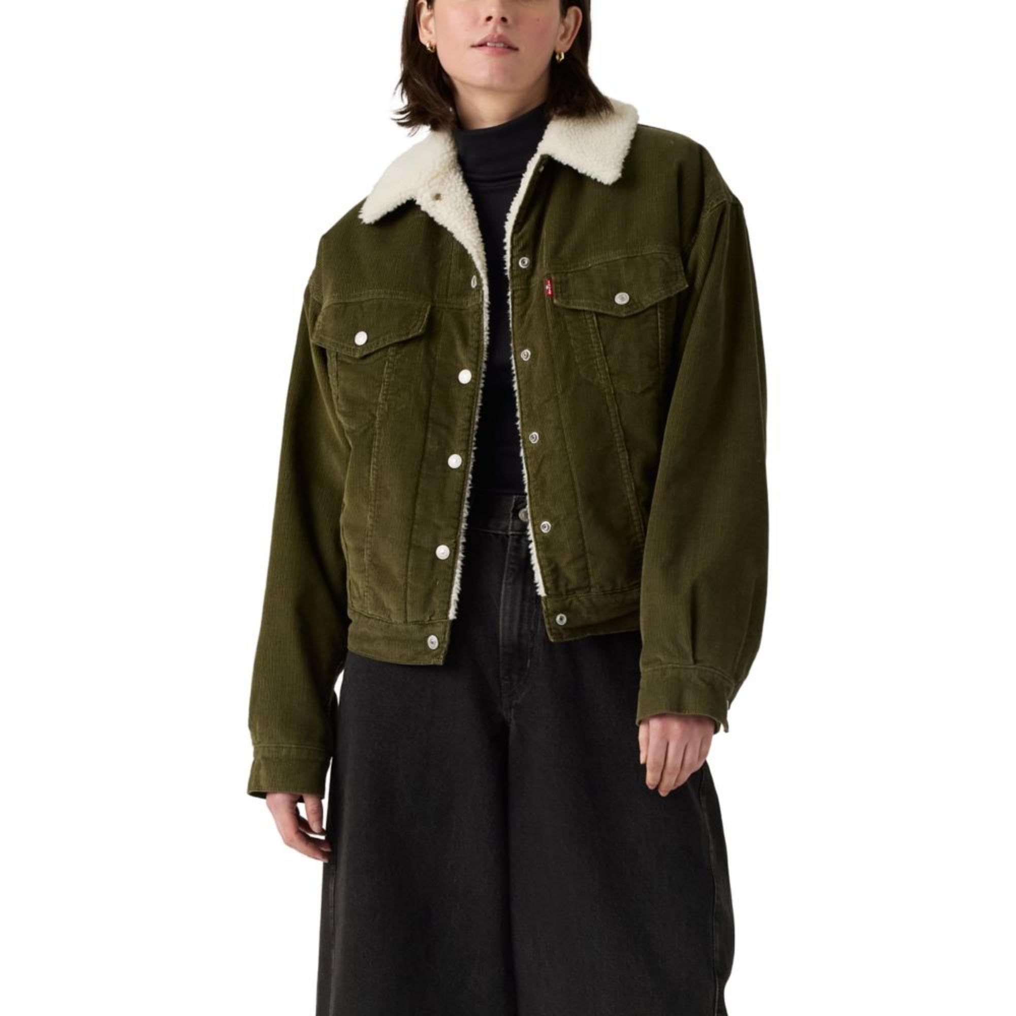 Levi's Women's 90s Sherpa Trucker Jacket (Standard and Plus)