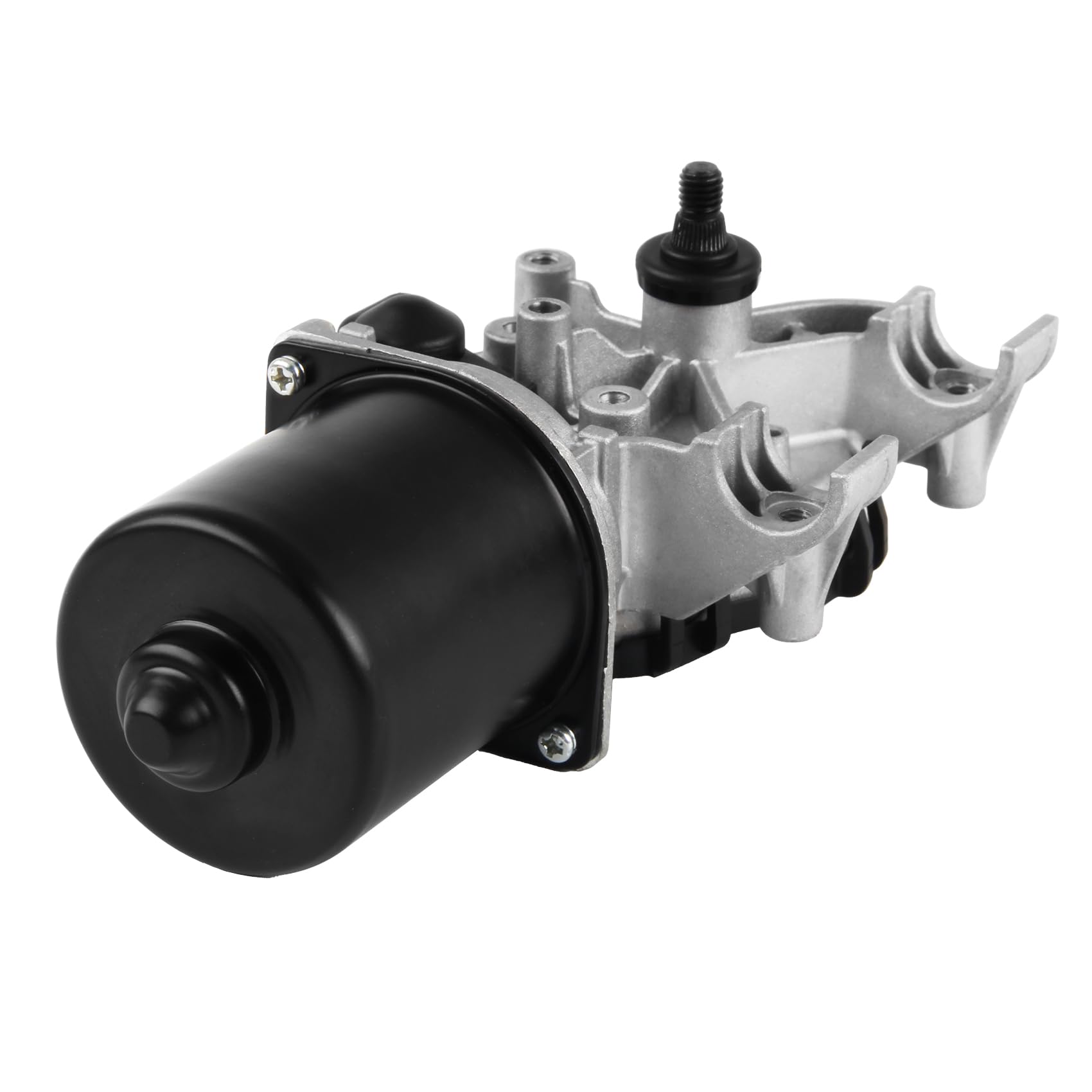 DOCAS Motor de limpiaparabrisas delantero 7701061590 8200268931 compatible con Renault Clio III BR0/1 Clio III Grandtour KR0/1 CLIO III Kasten SB 2005-2014