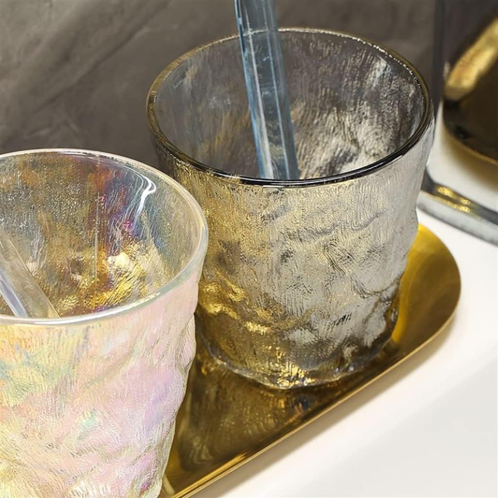 Glass Tooth Cup Mouthwash Couple Models A Pair of Lovers Brush Teeth Household Wash