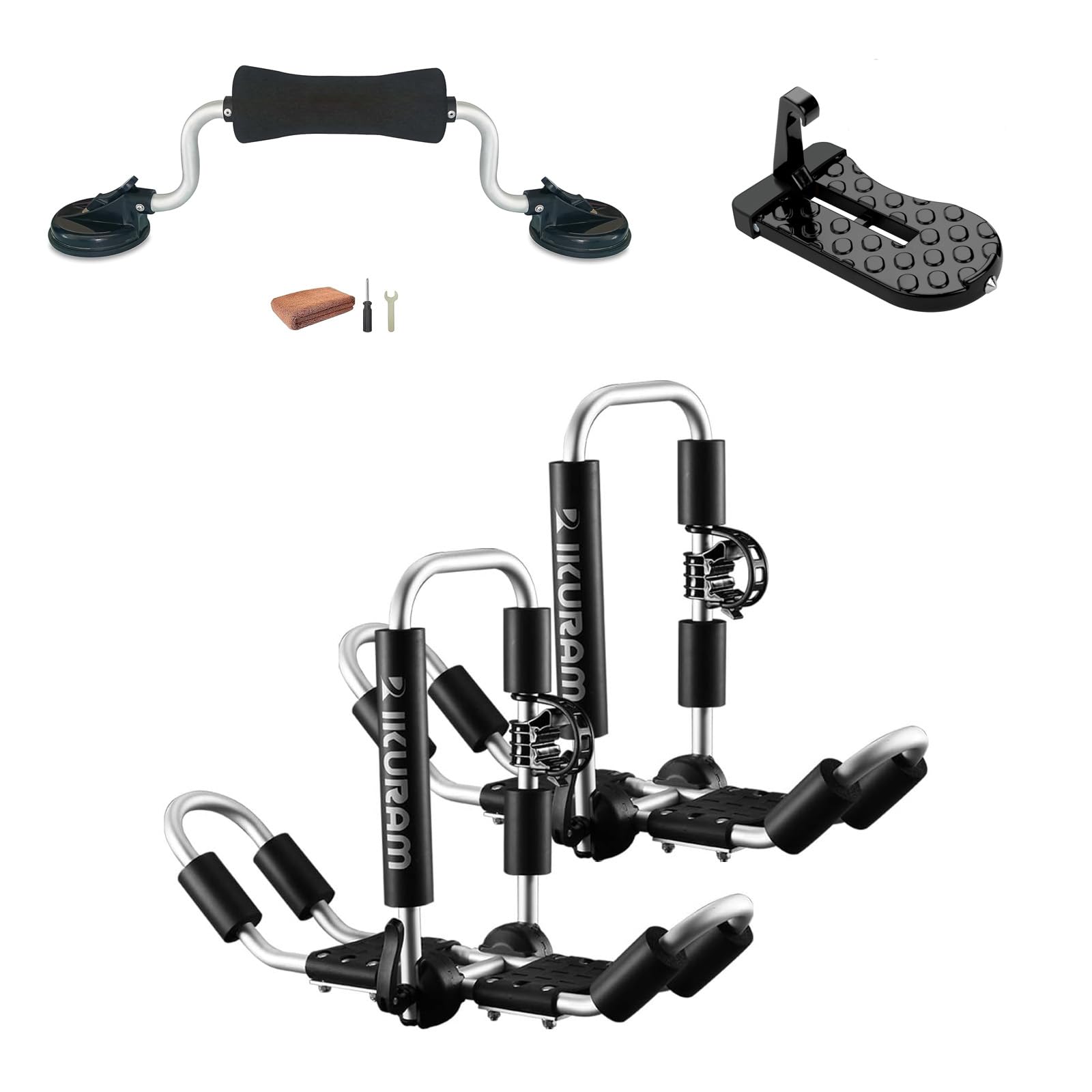 Photo 1 of IKURAM R Aluminum Folding J-Style Kayak Roof Rack