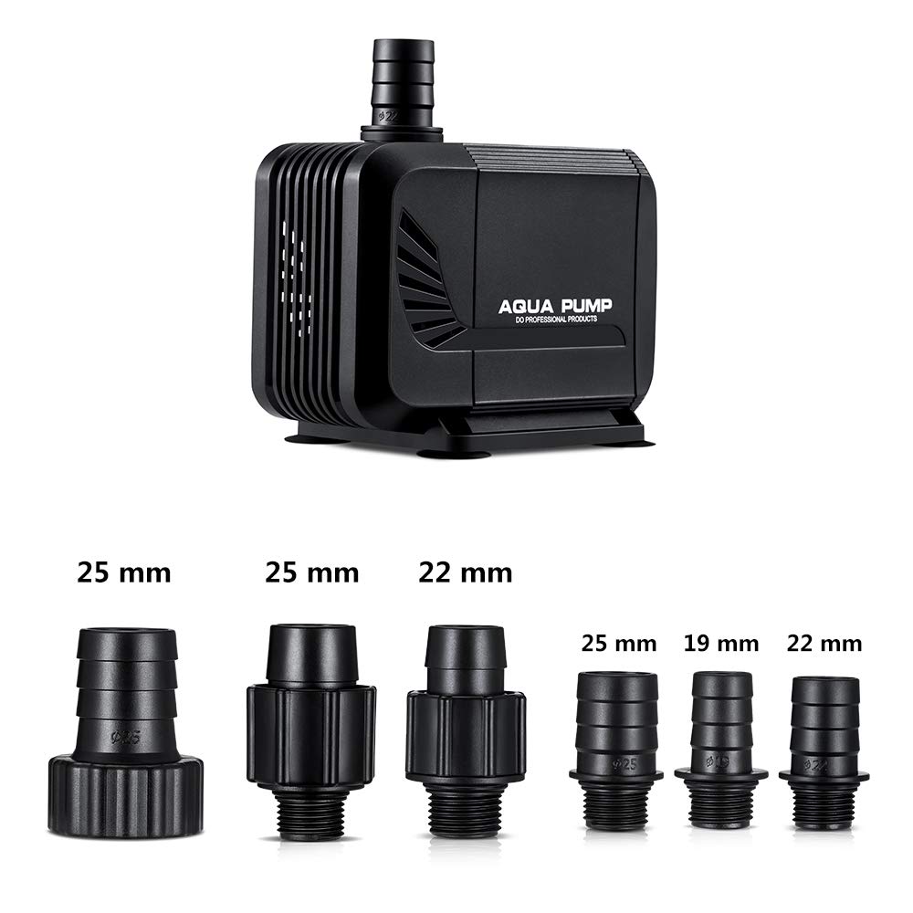 Amazon | Yimaler 水中ポンプ 循環ポンプ 給水・排水ポンプ 大型 水槽