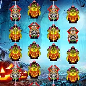 TOYXE Happy Halloween Hanging Frills Pack of 4 Pcs