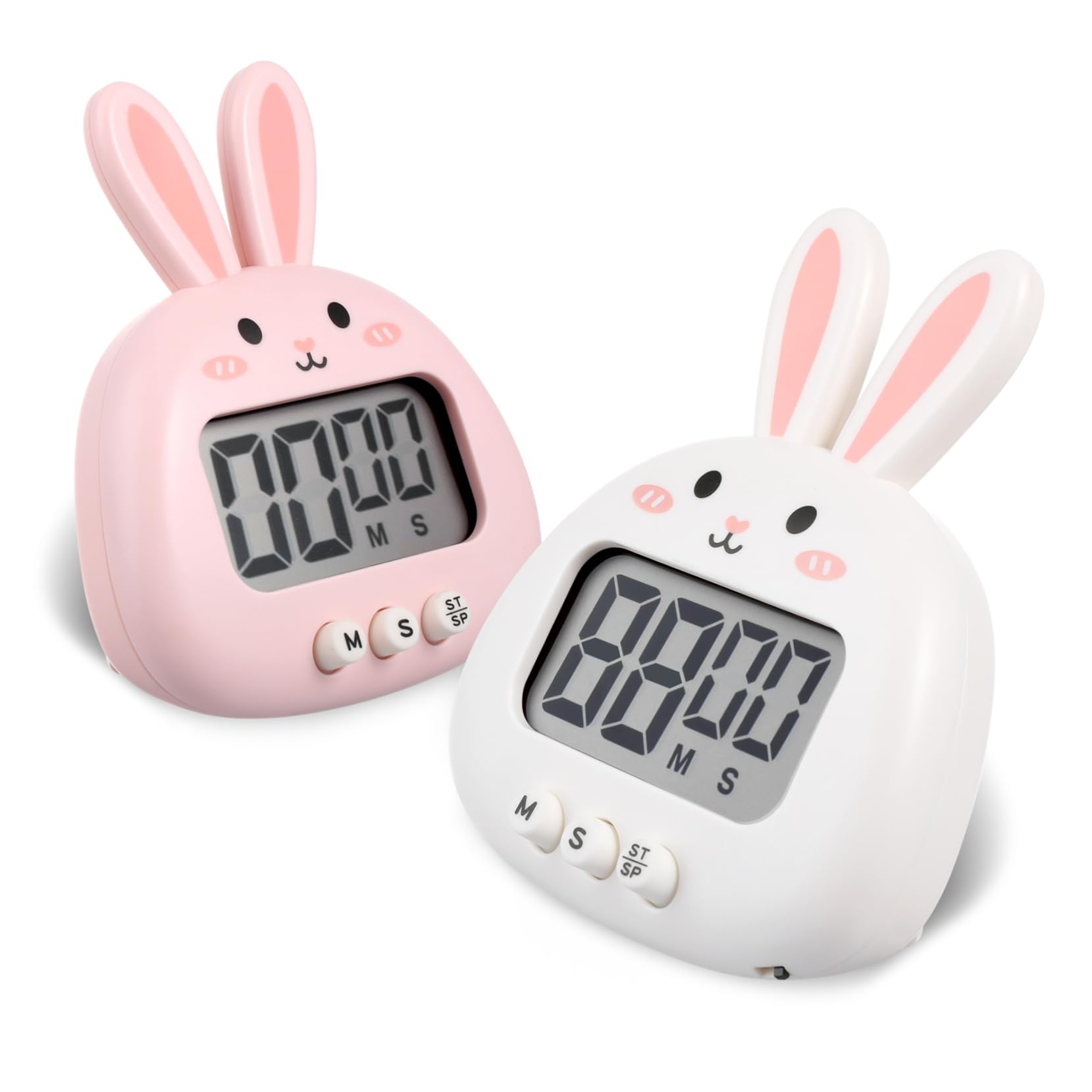 Ciieeo 4 Piezas Temporizador Reloj De Entrenamiento del Sueño Cronómetro De Huevo Despertador De Dormitorio Cuentaminutos Cronómetro del Juego Relojes De Abs