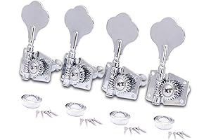 Vintage Open Gear Machine Heads Tuning Pegs for P Bass J Bass