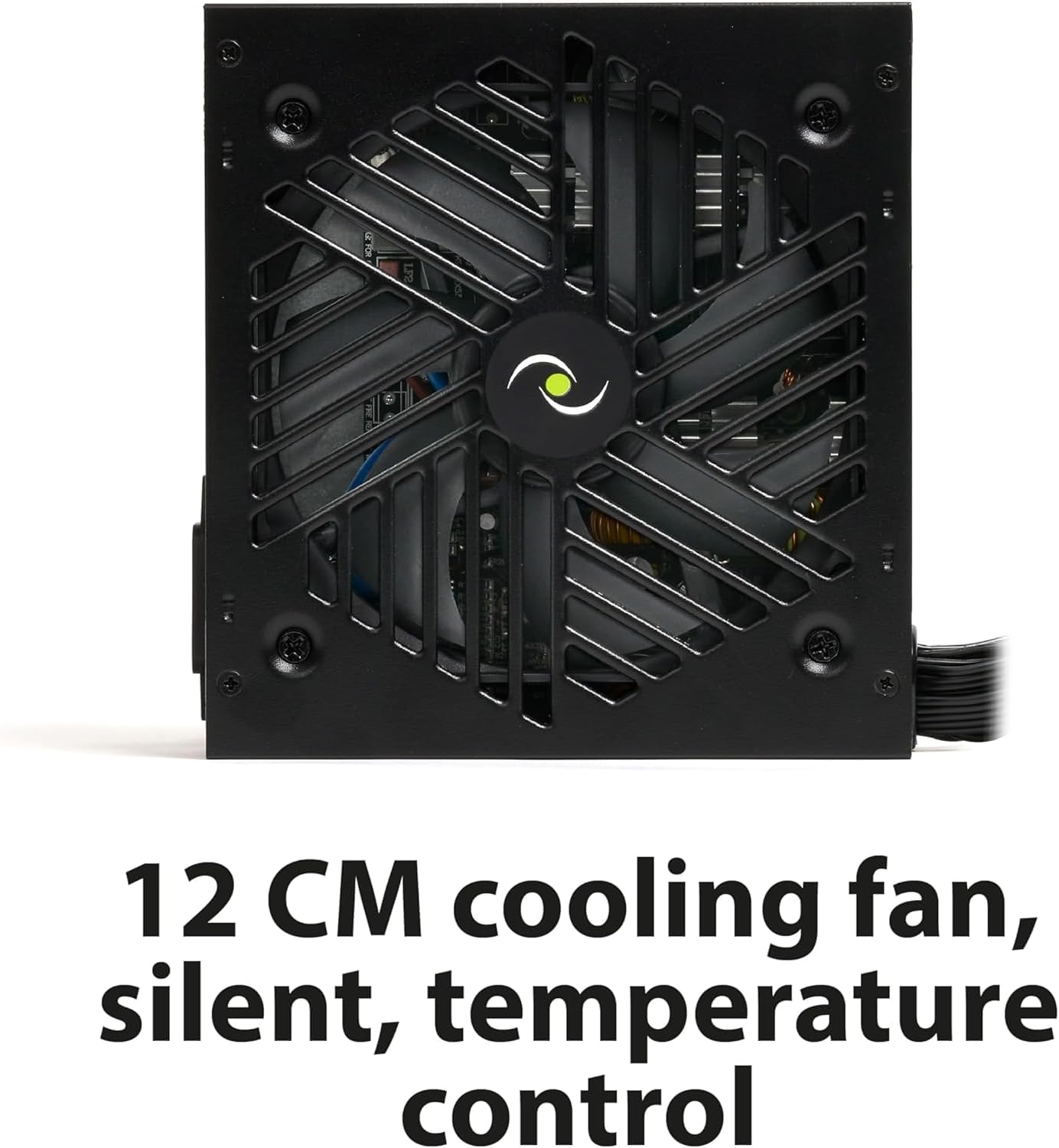 Tecnoware Free Silent Pro 750 Power Supply for Advanced PC with NVIDIA GeForce GTX Graphics Card - RTX, Silent Fan, PCI-E Connectors, CPU 4+4, SATA, Molex