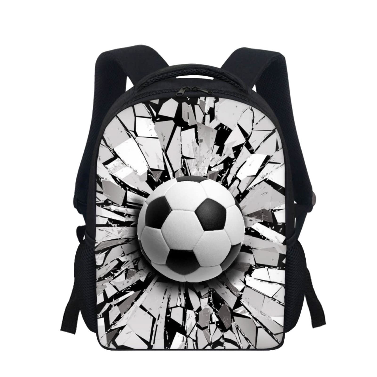 Genérico Maleta Cabina Mochila Escolar Con Ruedas Mochila Patrón de fútbol Vital Mochila Estudiante Ligero Práctico Mochila para niños Bolsa Viaje Mochilas Con Ruedas Escolares