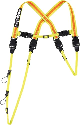 Ergodyne Arnés de escáner de código de barras Squids 3132, cordón de anclaje para escáneres de código de barras y computadoras móviles, visibilidad