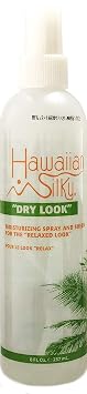 Hawaiian Silky dry look moisturizing spray, Green, 8 Fl Ounce