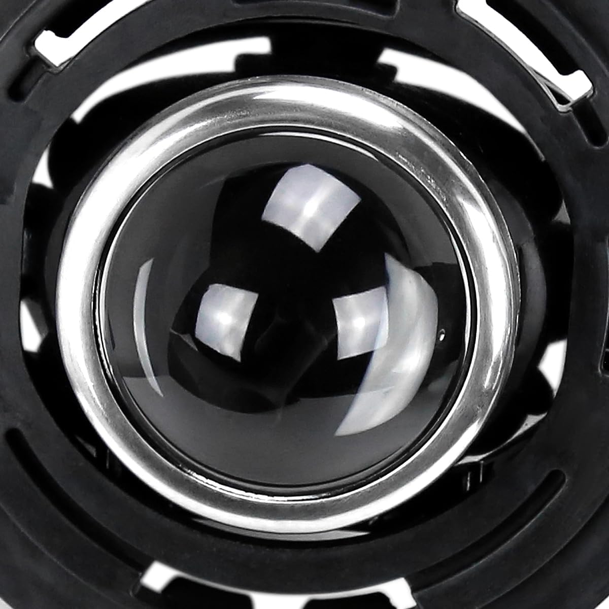 SPEC-D TUNING Chrome Fog Lights + H11 Bulbs Compatible with 2015-2020 Dodge Charger, L+R Pair Assembly