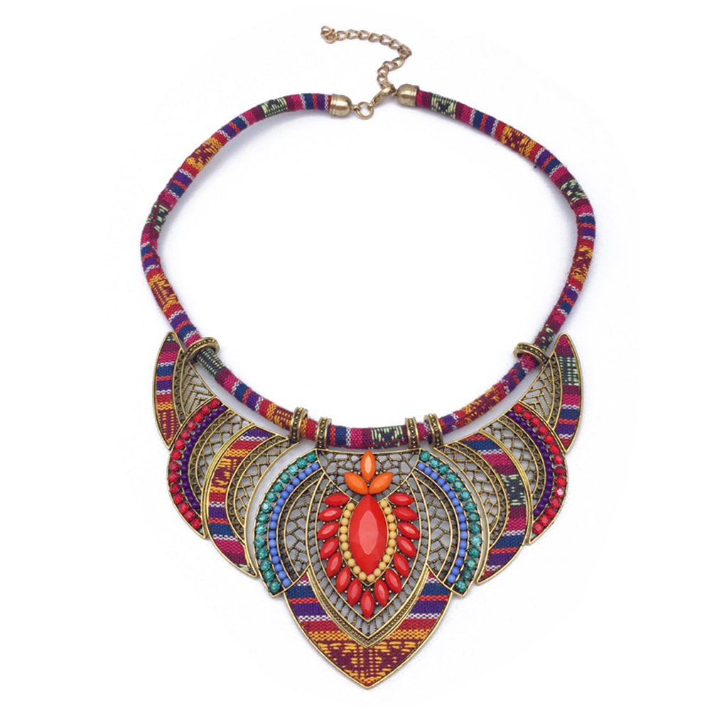Cybche Arcobaleno Perline Collana Girocollo Colorato Semi Perline Catena Collana Arcobaleno Semi Perline Breve Riso Perle Collana Clavicola Gioielli Per Le Donne