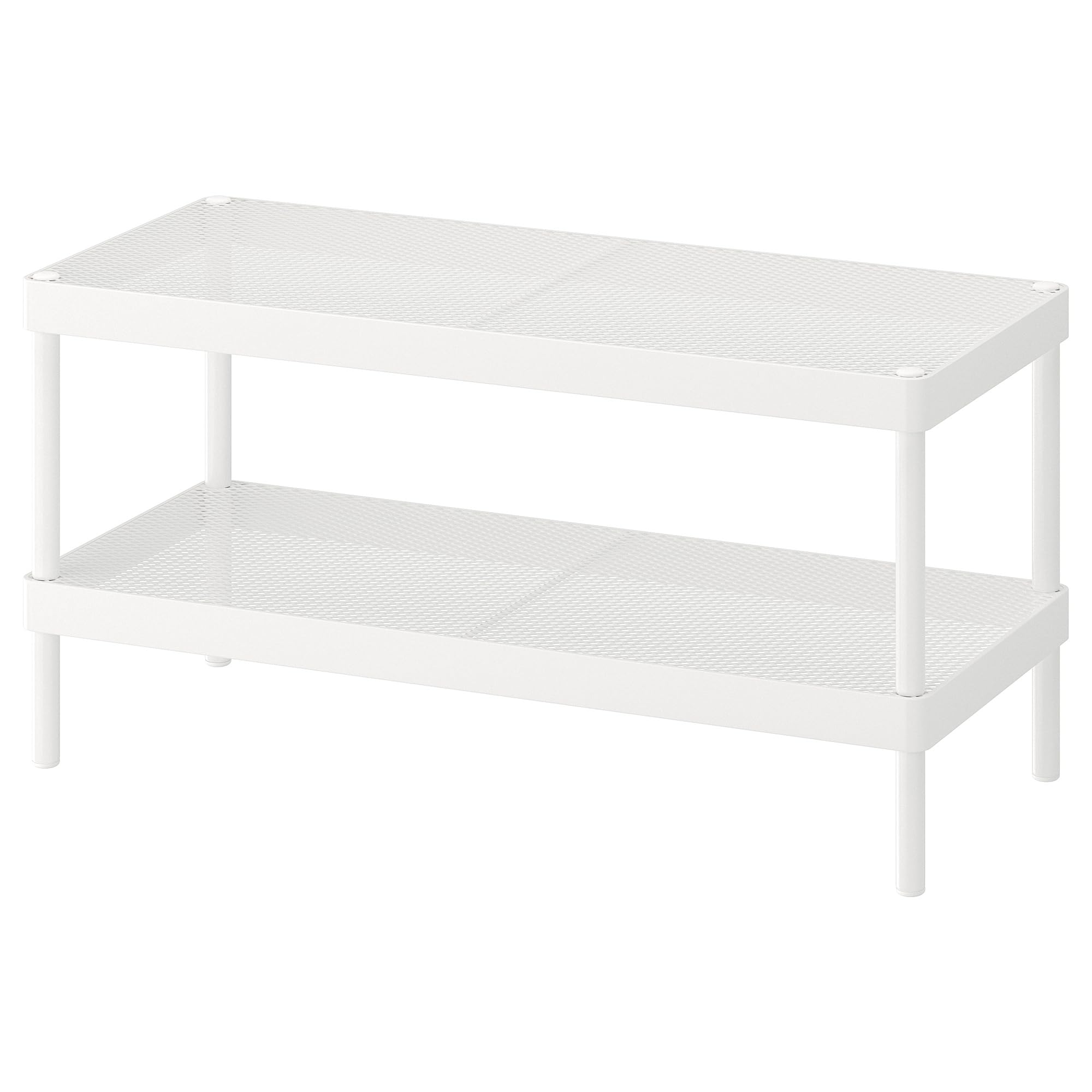 Étagère à chaussures MACKAPÄR blanc 78 x 32 x 40 cm petit espace