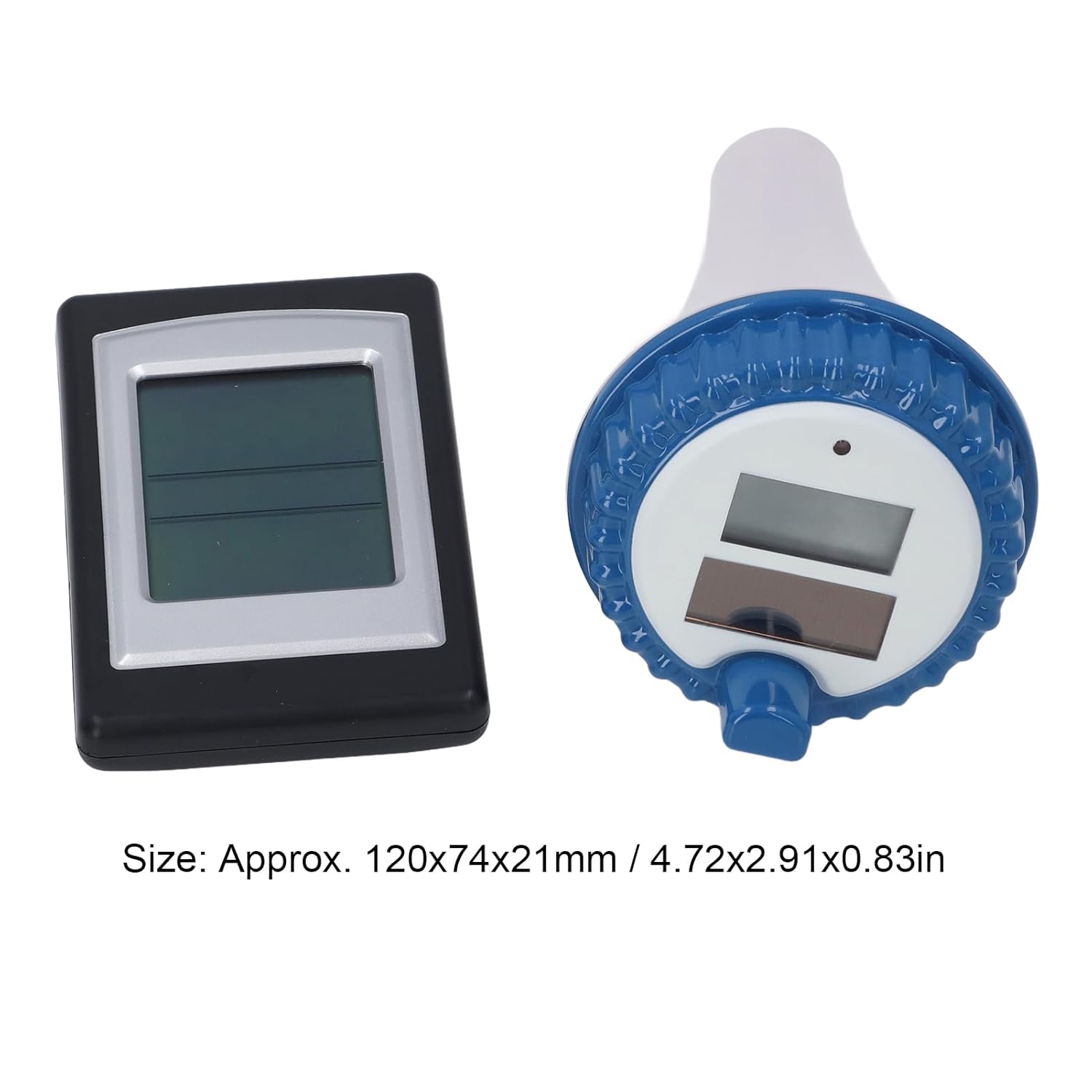 Digital Pool Thermometer Solar Powered Floating Temperature Monitor IPX8 for Swimming Pools Spa Hot Tubs