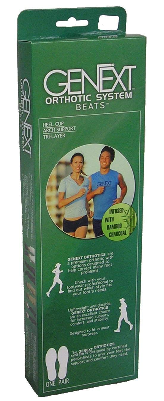 GenExt Women's Beats (Neutral Heel) Full Orthotic Arch Support Insole System (9)