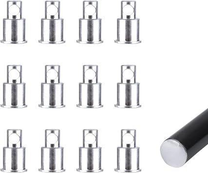 Aluminum Tent Pole End Tips Replacement, Flat Tent Pole End Caps