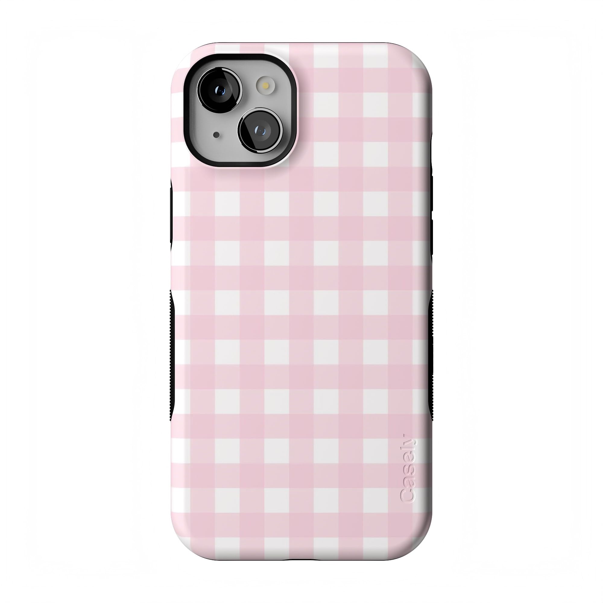 Amazon.com: Casely iPhone 15 Plus Case | Pink Plaid | Sunday Best