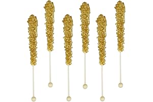 Golden Rock Candy Sticks: Alluring Flavors That Shimmer and Delight