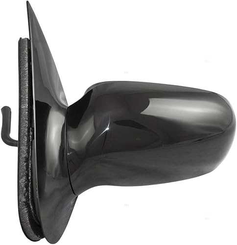 Miniatura 2 de Brock Espejo de repuesto para puerta lateral con control remoto manual del conductor compatible con Cavalier Sunfire Sedan 10362467 1995-2005