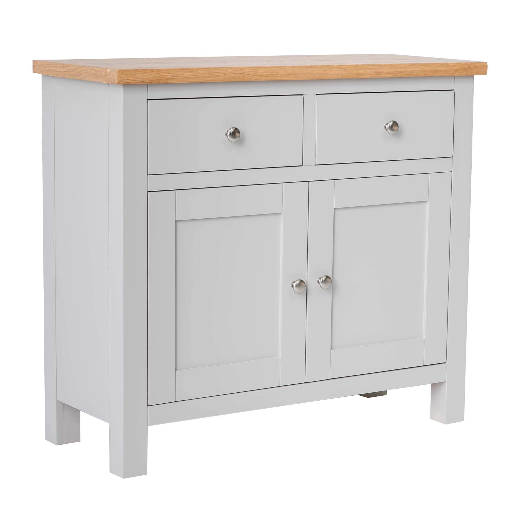 Buy RoselandFurniture Farrow Grey Small Sideboard Storage with