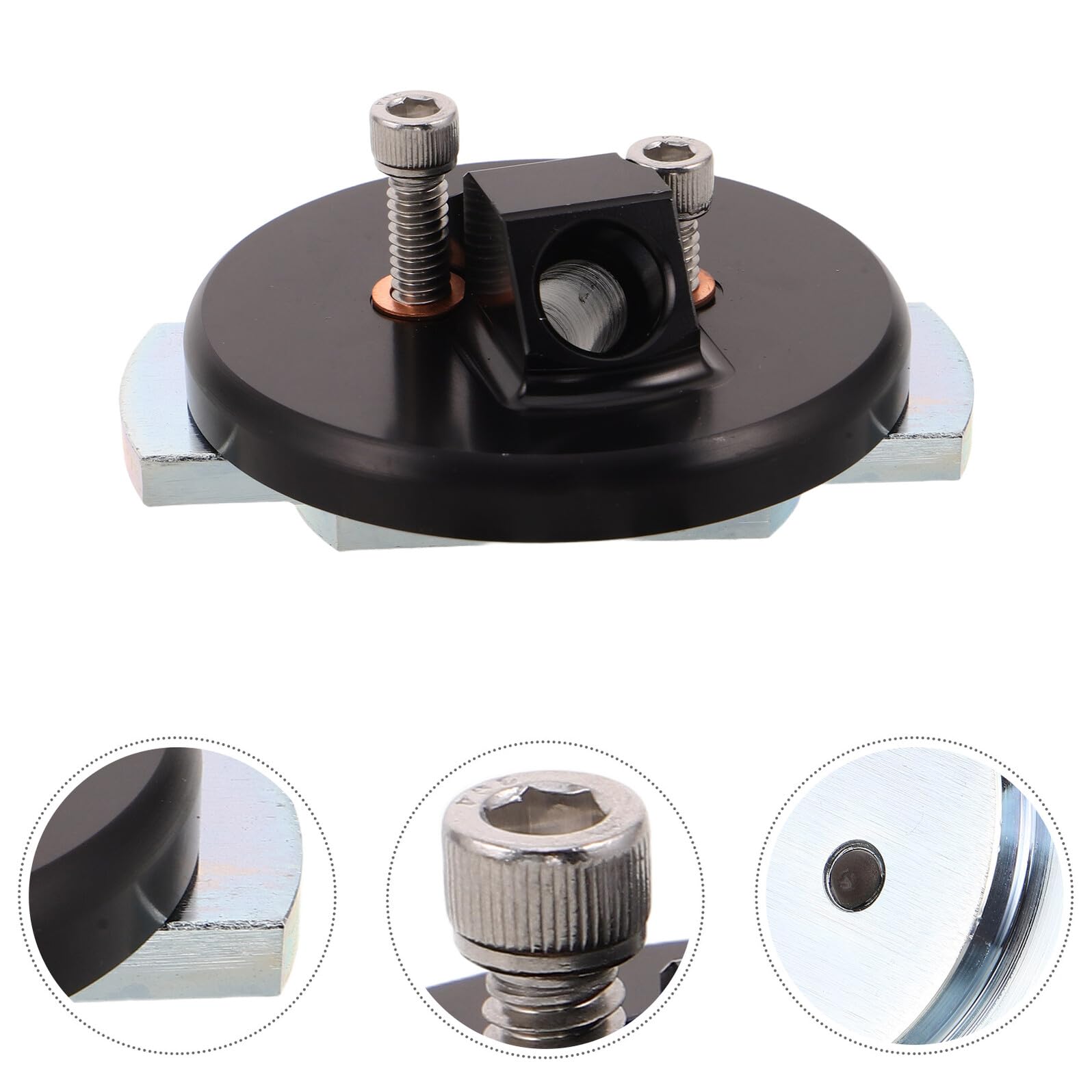 INOOMP Adattatore per Astina di Livello Motore 7.3l 94-03 con Guarnizione in Gomma, Kit Riparazione Auto per Misurazione Precisa Olio e Collegamento Stabile senza Perdite