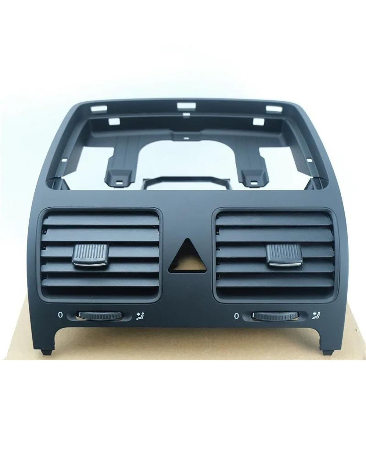 per Jetta per MK5 per Golf 5 per MK5 per Rabbit Plastica Nera Bocchetta di Uscita dell'Aria cruscotto Centrale Anteriore 1K0819728F 1K0819728H