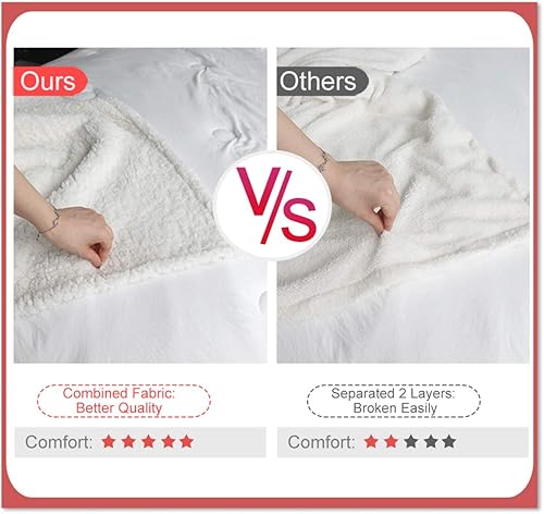 Miniatura 2 de Sleepwish Bonita manta divertida de comida, cono de helado con chispas, manta decorativa ligera de forro polar para sofá, cama, sofá, viajes, manta