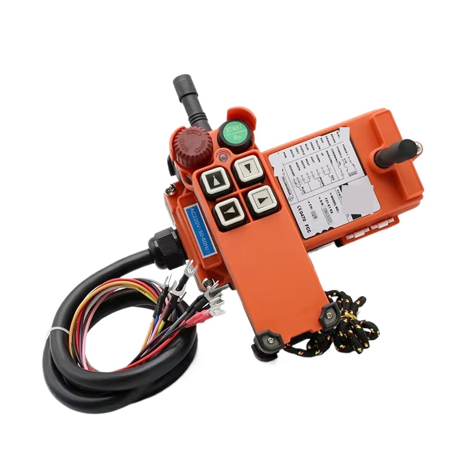 Télécommande industrielle grue palan F21-4S 380V radiocommande de levage